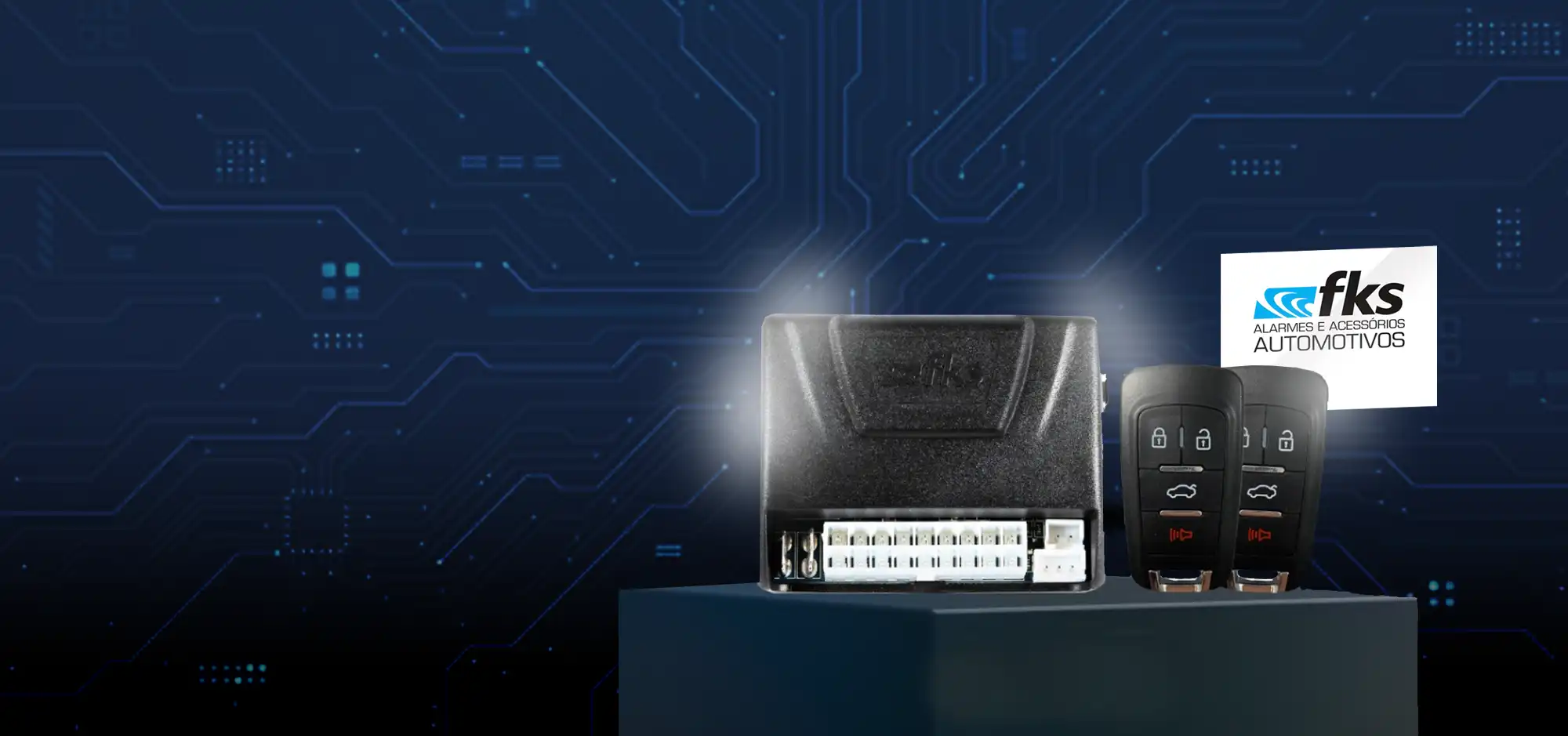 FKS Seguridad y Accesorios para Vehículos - FK904 CB 12V